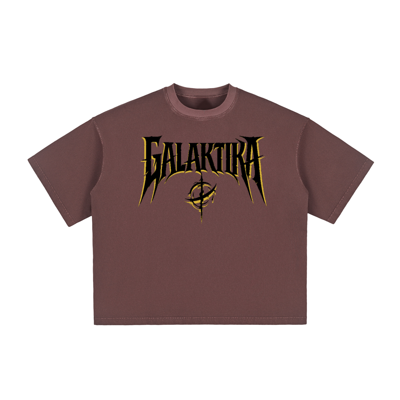 Alternate Two Tone GALAKTIKA Vintage Washed Boxy T