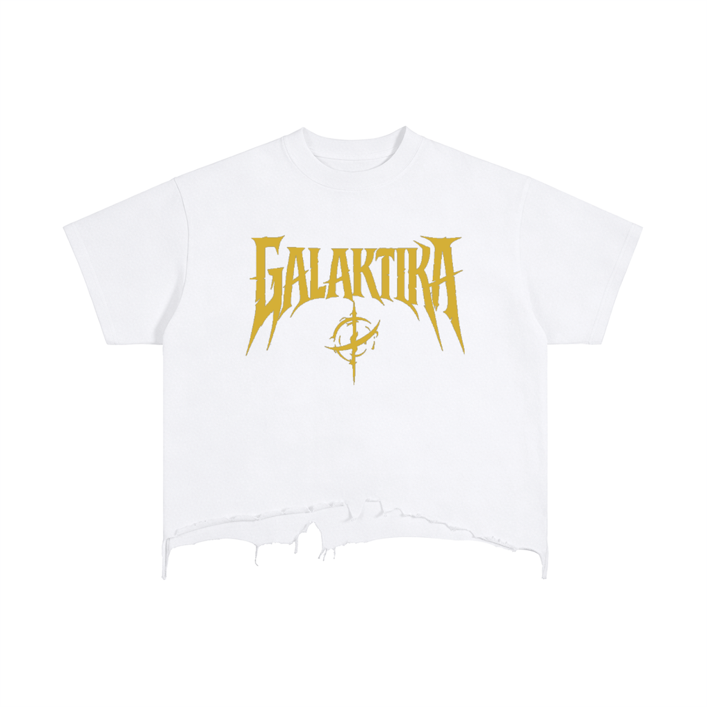 GALAKTIKA Vintage  Boxy Distressed Hem V3
