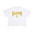 GALAKTIKA Vintage  Boxy Distressed Hem V3