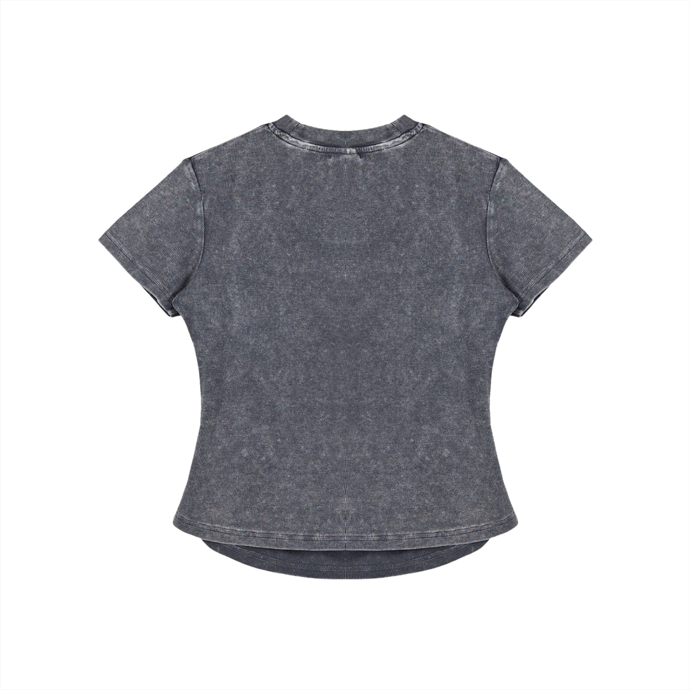 GALAKTIKA Vintage Washed Bodycon Cotton T-Shirt