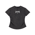GALAKTIKA Vintage Washed Bodycon Cotton T-Shirt
