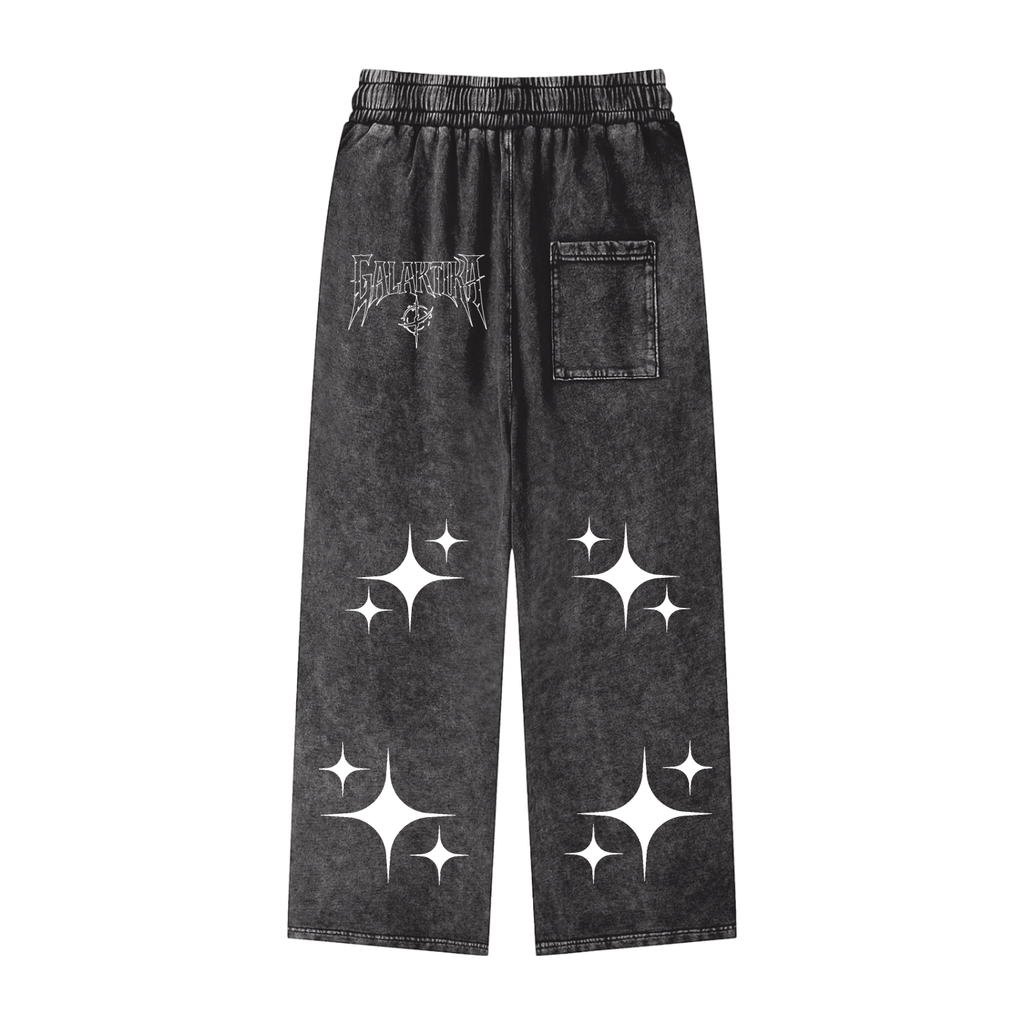 GALAKTIKA Snow Washed Straight Leg Pants