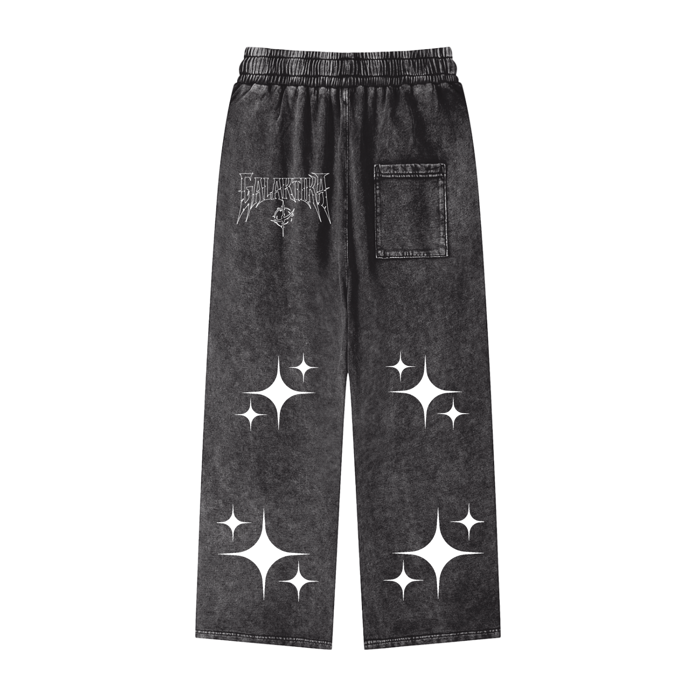 GALAKTIKA Snow Washed Straight Leg Pants