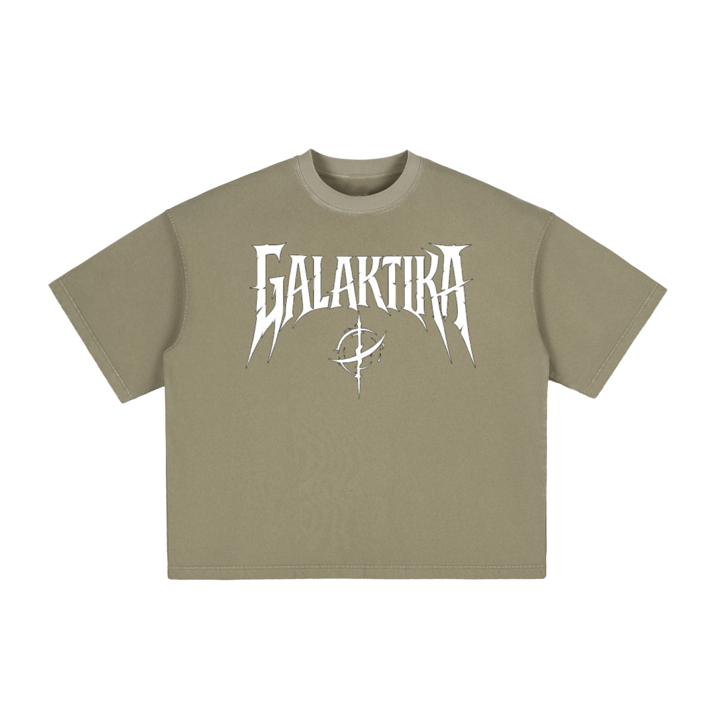 GALAKTIKA Vintage Washed Boxy T