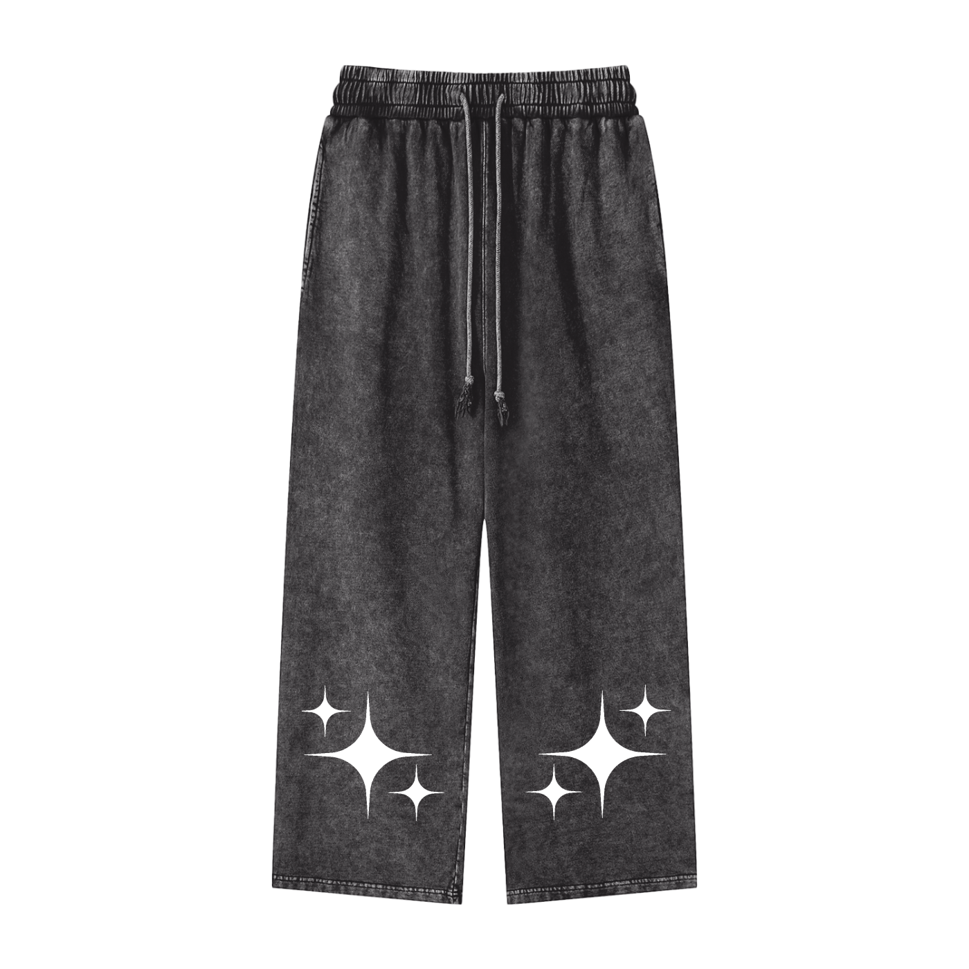 GALAKTIKA Snow Washed Straight Leg Pants