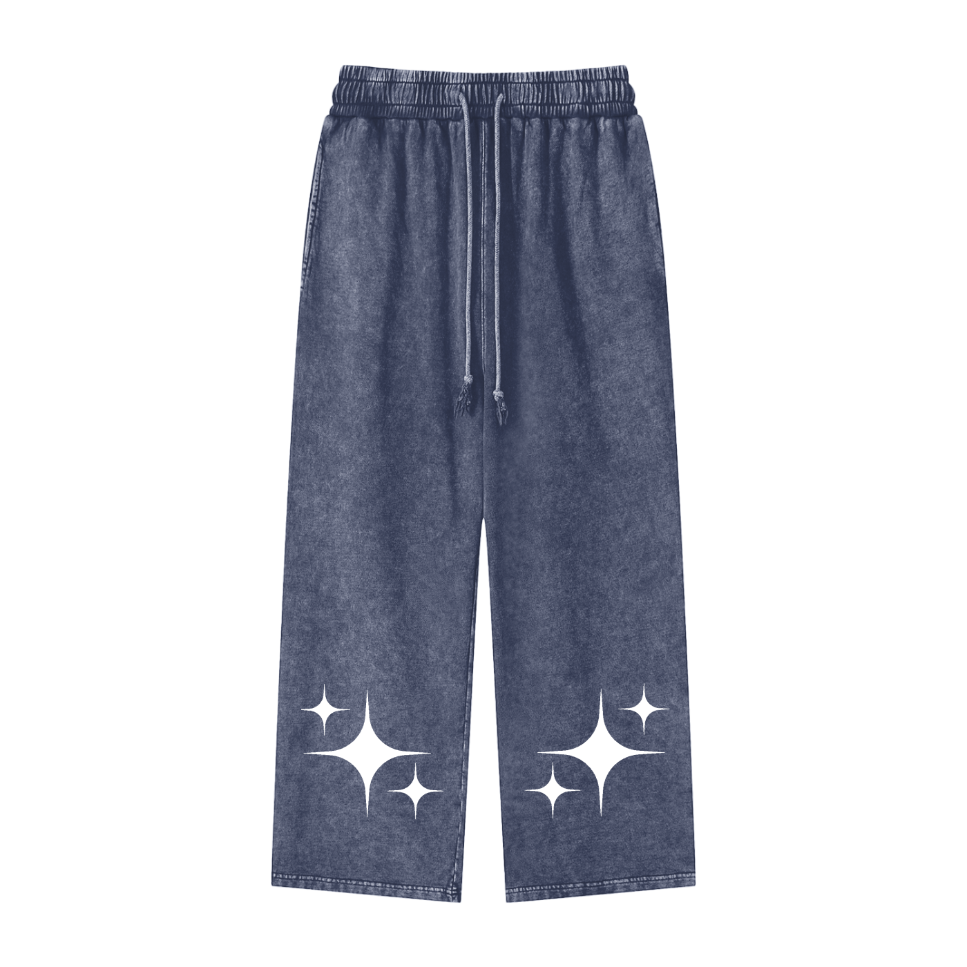 GALAKTIKA Snow Washed Straight Leg Pants