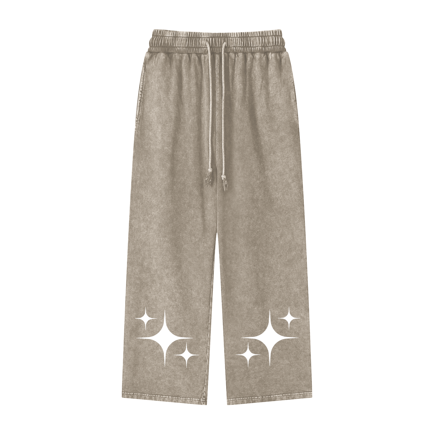 GALAKTIKA Snow Washed Straight Leg Pants