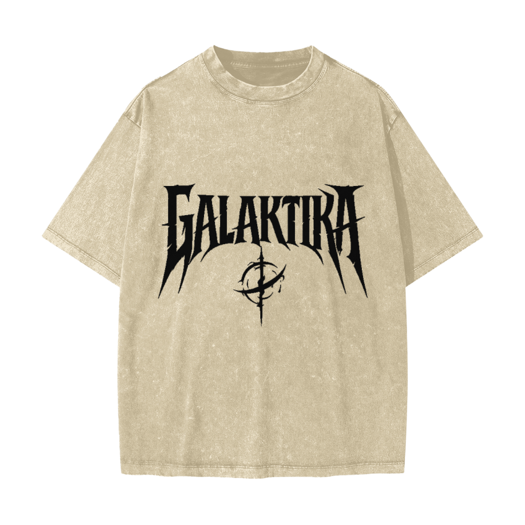 GALAKTIKA Heavyweight Snow Washed T