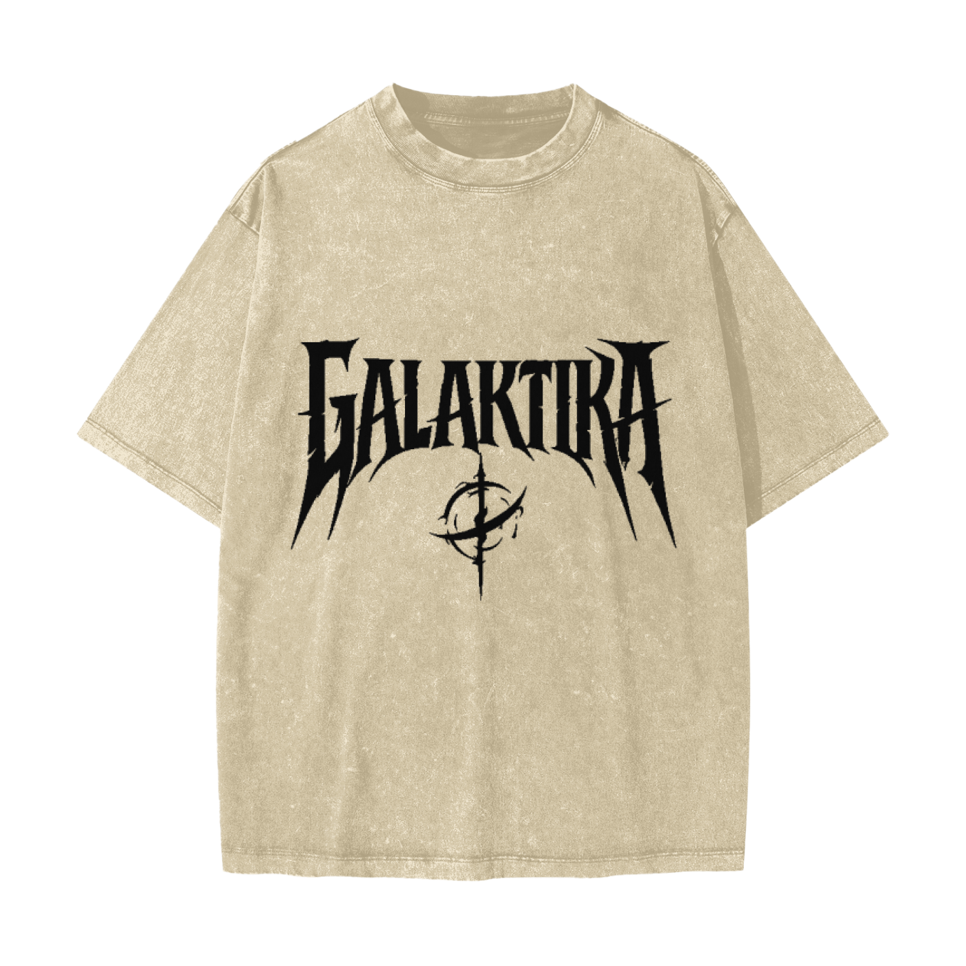 GALAKTIKA Heavyweight Snow Washed T