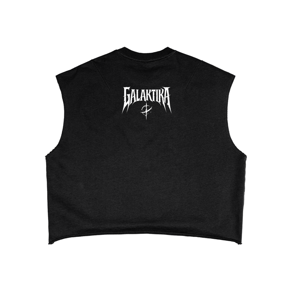 GALAKTIKA Boxy French Terry Tank (Black)
