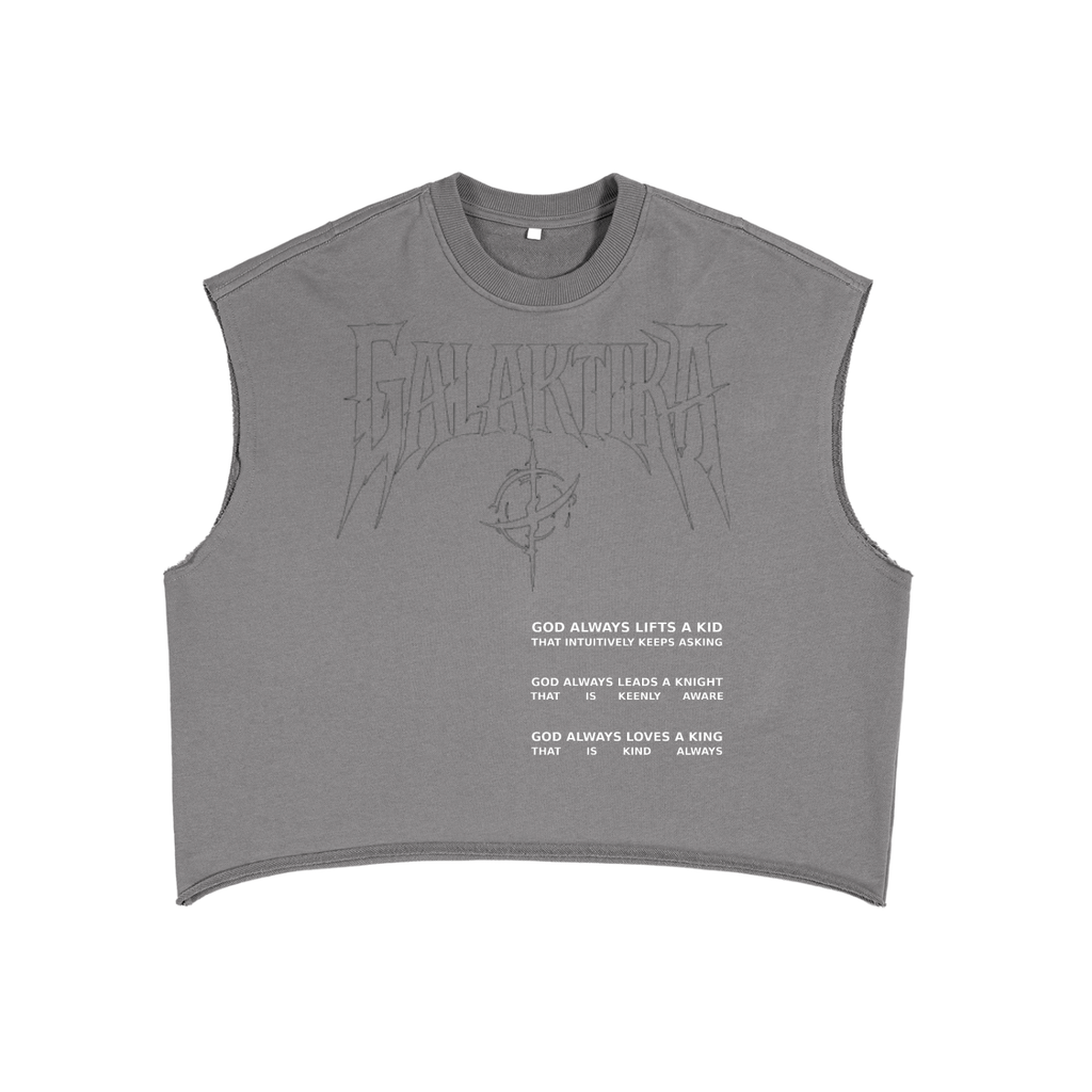 GALAKTIKA Boxy French Terry Tank