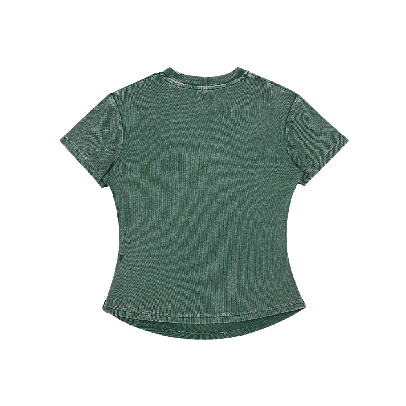 GALAKTIKA Vintage Washed Bodycon Cotton T-Shirt