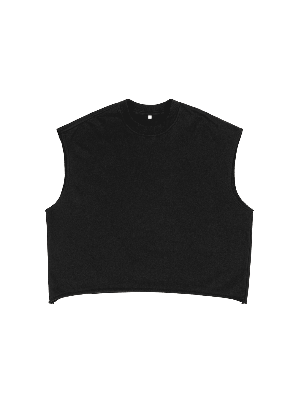 GALAKTIKA Boxy French Terry Tank (Black)