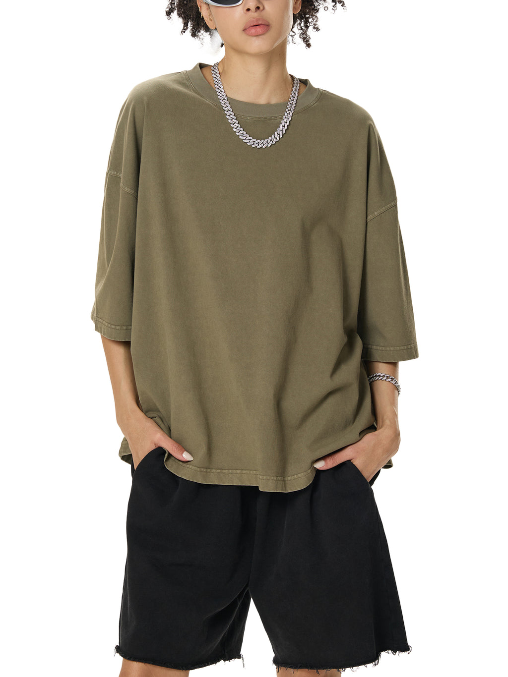 GALAKTIKA Vintage Washed Boxy T