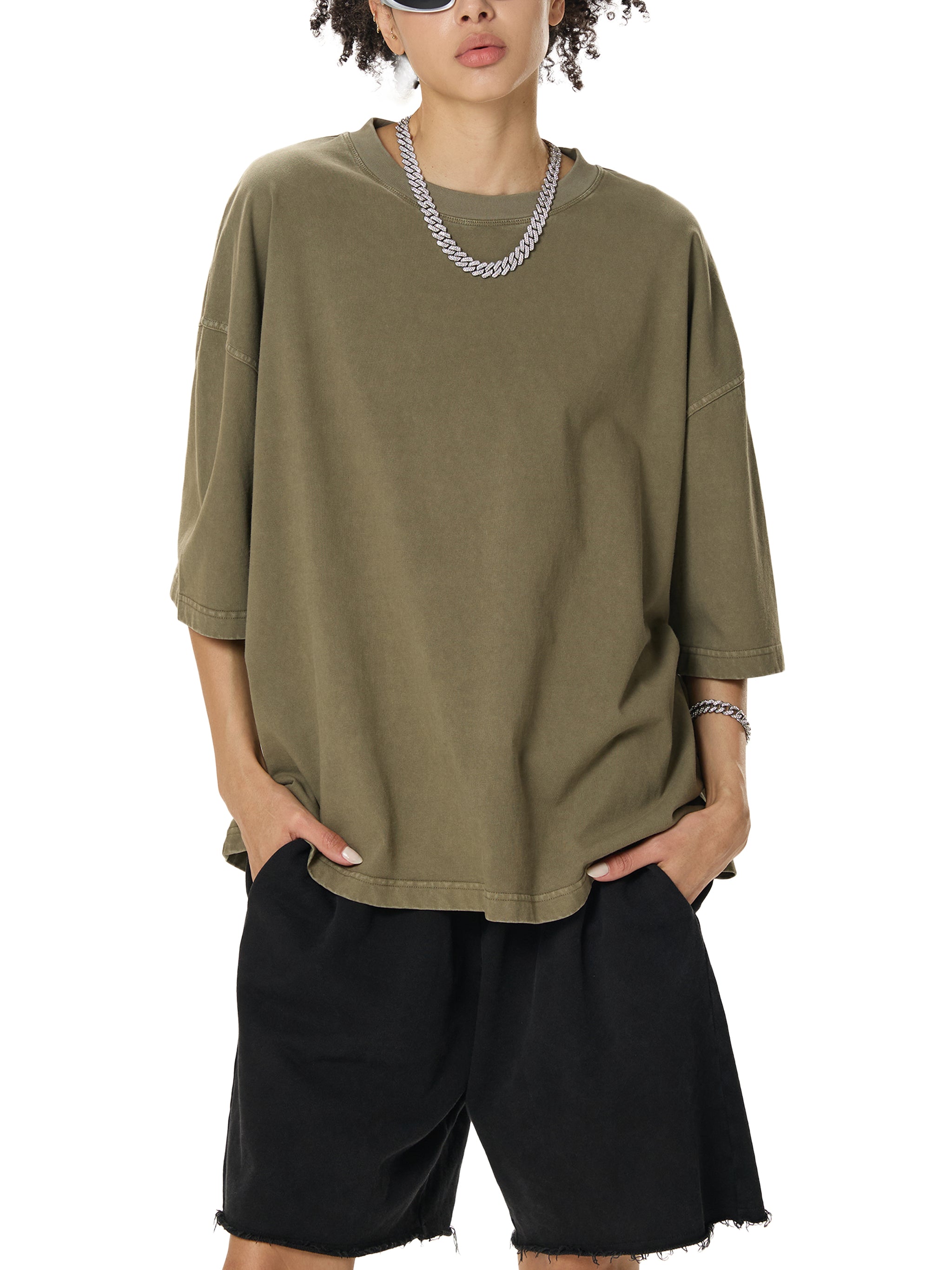 GALAKTIKA Vintage Washed Boxy T