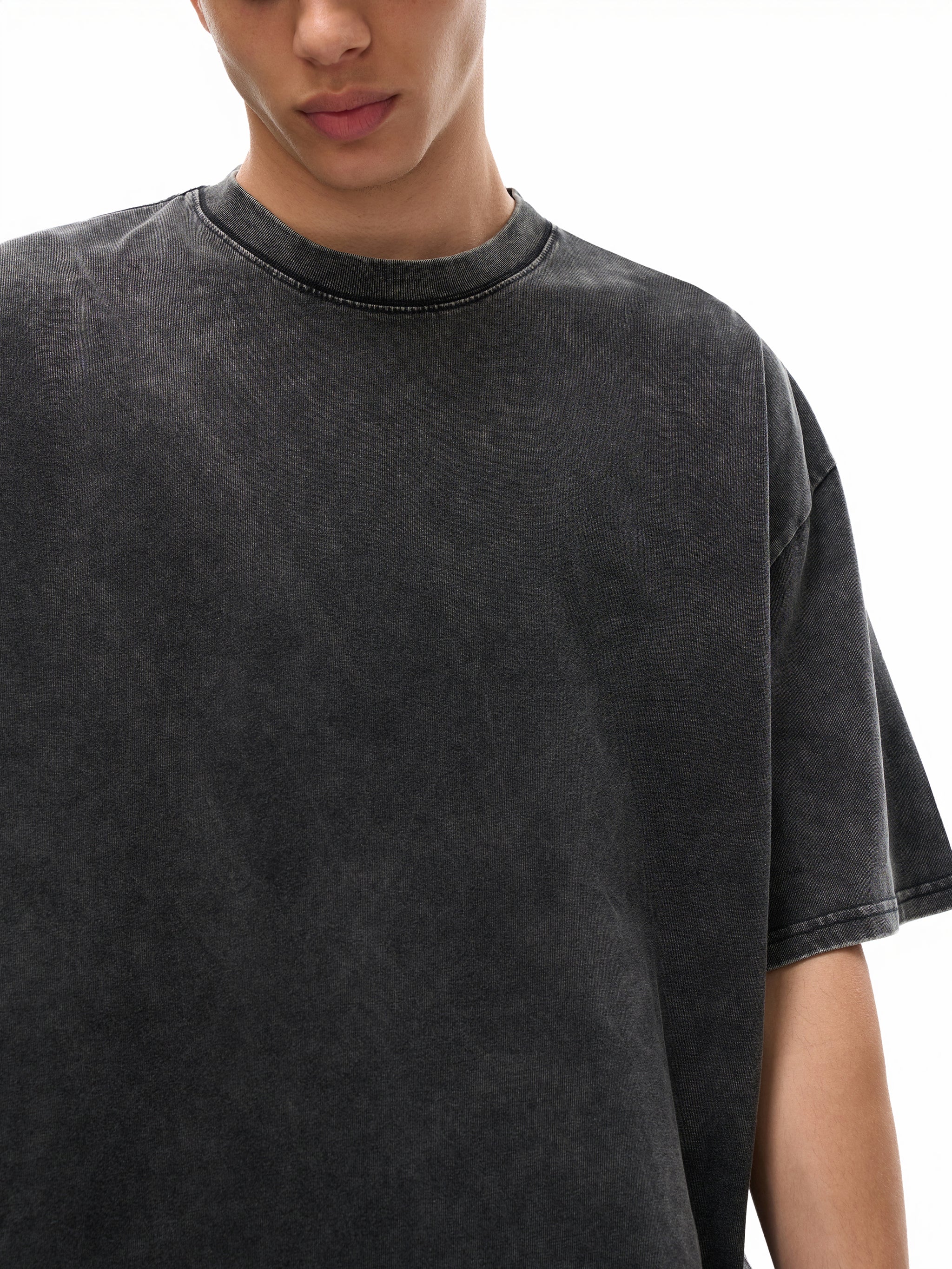 GALAKTIKA Heavyweight Snow Washed T